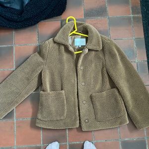 Rebecca minkoff short teddy coat